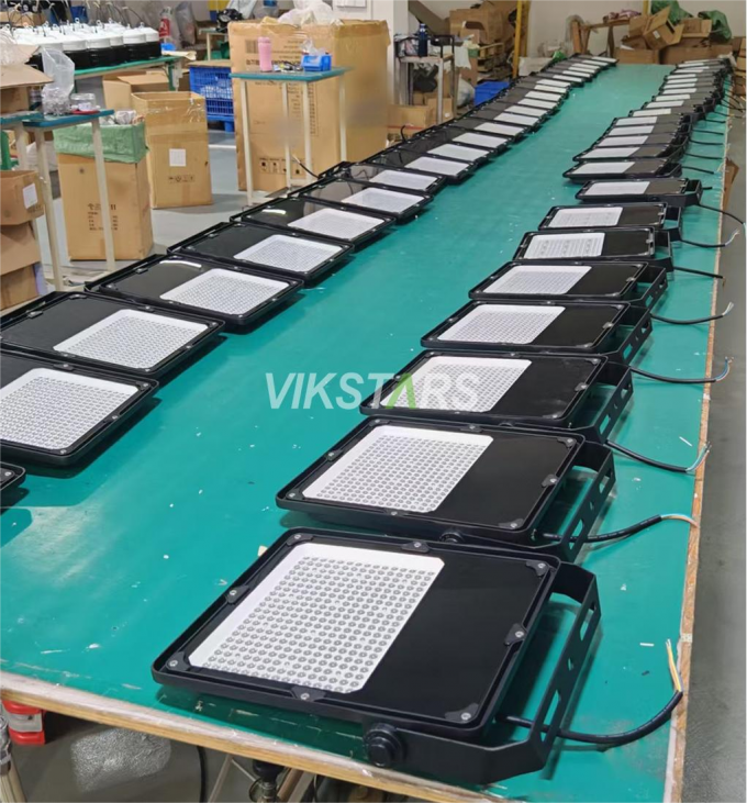 Lampu banjir LED berkualitas terbaik 50w 100w 150w 200w 250w 300w Untuk Terowongan Lapangan Sepak Bola 14