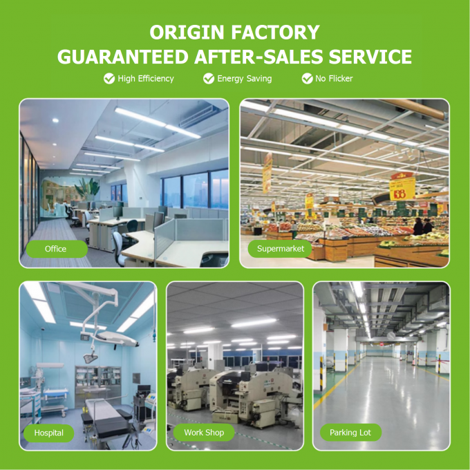 Harga Terbaik Lampu Pembersih LED 18W 28W 36W untuk Lampu Linier Kantor Rumah Sakit Supermarket Indoor 14