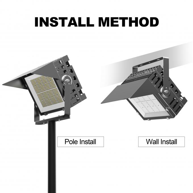 Lampu Sorot 400W 600W 1000W Tahan Air 140Lm/W Reflektor Led Harga untuk Lapangan Olahraga Proyectores De Luces 5