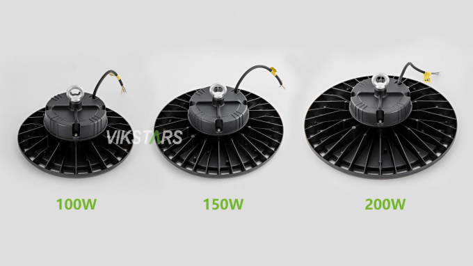 Lampu High Bay UFO Harga Termurah 100W 150W 200W Untuk Gudang Bengkel Pabrik 3