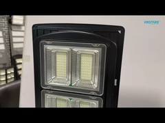 All In One Solar Street Courtyard Light With Black Housing