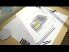 60 100 200w solar flood light untuk lampu penerangan taman taman dengan design unik warna hitam