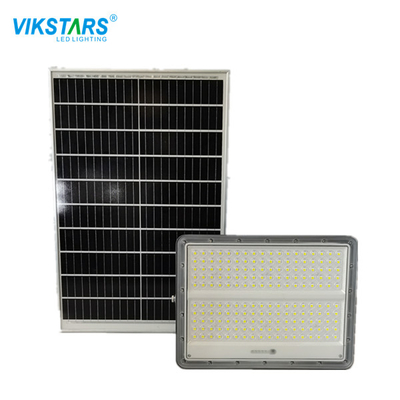 Beli 7500-8000k Solar Powered LED Flood Lights Outdoor Dengan Sensor Cahaya Untuk Penerangan Taman pembuatan online