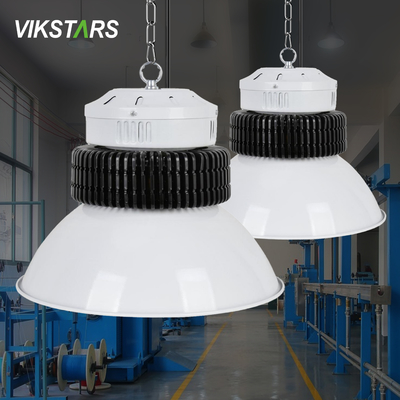 Beli 150W 200W LED High Bay Lamp Putih Fin Hanging Industrial Lighting Untuk Indoor Natatorium Lighting pembuatan online