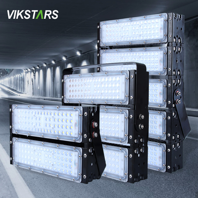 Beli 50W 100W 150W 200W 250W 300W Aluminium Fin LED Lampu banjir IP65 Umur panjang Kualitas baik Lampu tiang tinggi LED pembuatan online