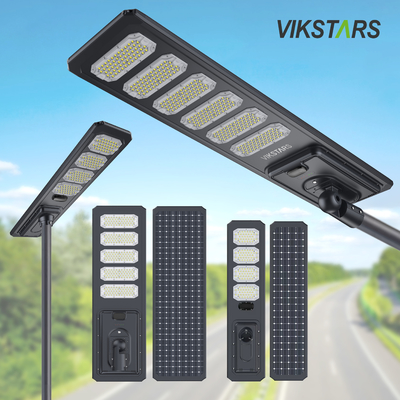 Beli Baru 100W 200W 300W 400W 500W All In One Aluminium Lampu Jalan Surya Untuk Grosir pembuatan online