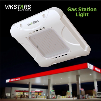 Beli Lampu Stasiun Gas LED 100W 150W 200W Kualitas Tinggi 135lm/w Mendukung Kit Lampu SKD Lampu Kanopi untuk SPBU pembuatan online