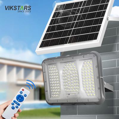 Beli Lampu Sorot Surya 100W 200W 300W 400W Penjualan Panas dengan Lensa PC Pencahayaan Luar Ruangan Pedesaan IP65 Lampu Taman Surya Tahan Air pembuatan online