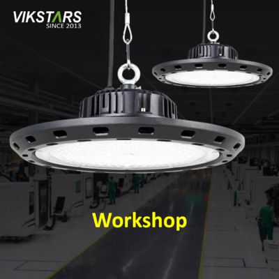 Beli Kualitas Tinggi 100W 150W 200W High Bay Lampu Desain Klasik Untuk Proyek Industrial Lighting Warehouse pembuatan online