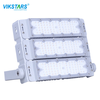 Beli 26000lm 130lm / W Outdoor LED Flood Light 200W 70Ra Building Walls Mounted pembuatan online