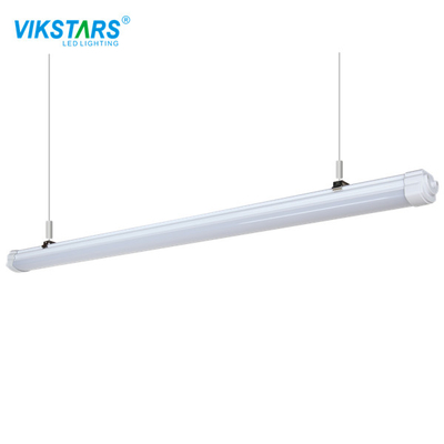 Beli 1200mm IP65 Tri Bukti Lampu LED 100 Hingga 120lm / W Untuk Stasiun Bus Luar Ruangan pembuatan online