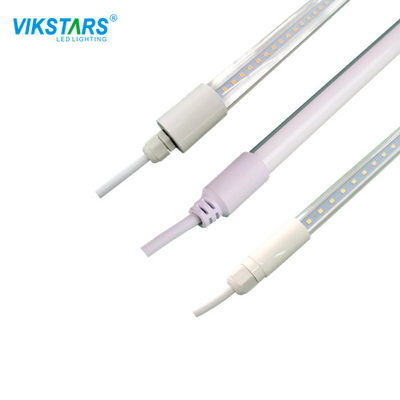 Beli 1800lm PF0.95 Tabung Lampu LED Tahan Air 4 Kaki T8 Tabung Led Stasiun Bus 18w pembuatan online