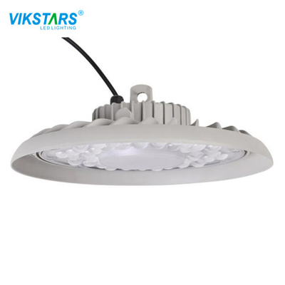 Beli Lampu LED Teluk Tinggi Industri 200W Terintegrasi Untuk Gudang dengan Perumahan Abu-abu pembuatan online