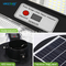 penjualan terbaik lampu surya LED bulat untuk halaman dengan sensor gerak tahan air IP65