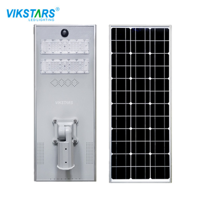 SMD 2835 200w Solar Street Light Dingin Putih Tahan Air Untuk Taman Plaza