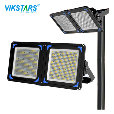IP65 SMD3030 Outdoor LED Sports Lighting Dengan Braket Aluminium Hitam