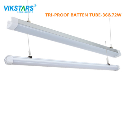 Lampu LED SMD 2835 1200mm Tri Proof Untuk Penerangan Stasiun Kereta Bawah Tanah