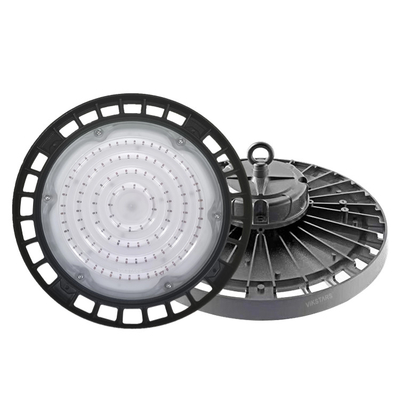 CRI70 UFO Led High Bay Lights Pencahayaan Campana Industri Untuk Almacen Warehouse