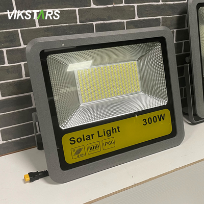 Harga Grosir 200W 300W Led Solar Flood Light dengan Die-casting Aluminium untuk Taman Parkir Lantai Outdoor Led Flood Lamp