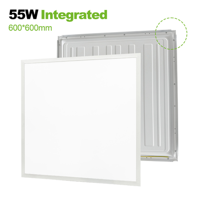 Kualitas Baik Indoor 600x600 Led Ceiling Panel Light Untuk Rumah Kantor Supermarket Rumah Sakit Panel Light Fixture