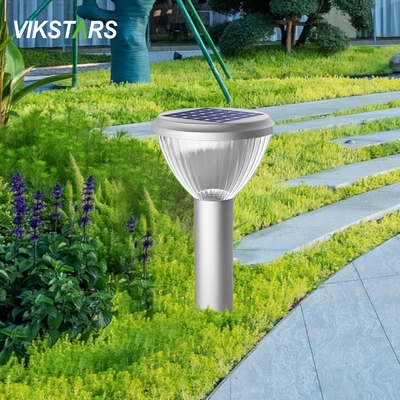 IP65 Waterproof Solar Powered Garden Lawn Pillar Lampu Lampu Surya Untuk Luar Ruangan