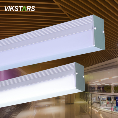 36W 3600lm 47in White Linear Pendant Lighting LED Aluminium Heat Sink