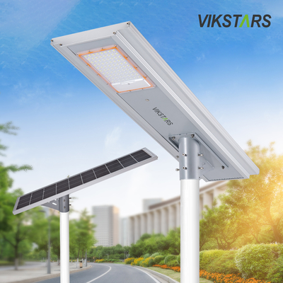 500W 700W Terintegrasi Lampu Jalan Surya Semua Dalam Satu Lampu Surya Aluminium Untuk Jalan Utama