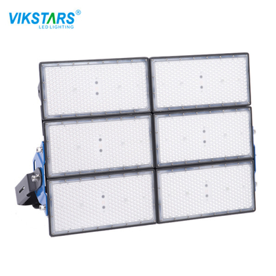 Lampu Sorot Lapangan Tenis Luar Ruangan Portabel Sudut Balok 120 derajat 4000K IP65