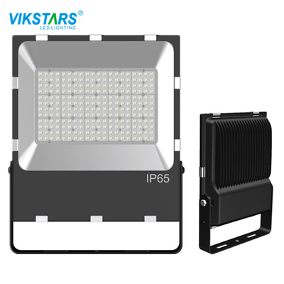 Taman bermain 4000k LED Flood Light 265V 0.9PF 60 Derajat 90 Derajat Bukti Retak