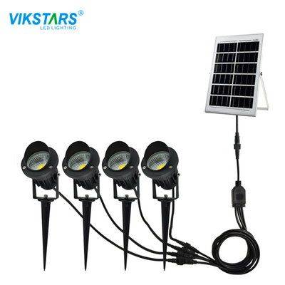 COB 5W Hemat Energi Lampu Taman Tenaga Surya D60mm H260mm