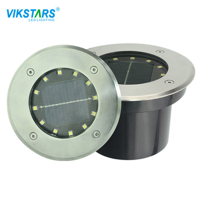 2700K Sampai 6500K LED Tenaga Surya Taman Cahaya Terkubur SMD 5050