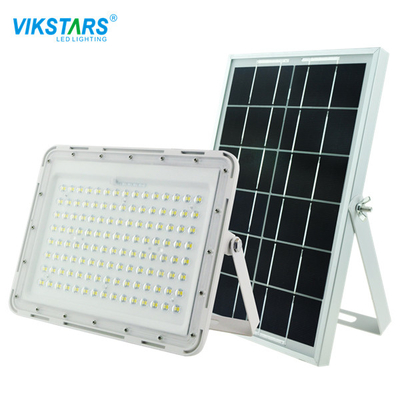 Remote Control 200w Solar Flood Light 6V Panel Untuk Dinding Bangunan Taman