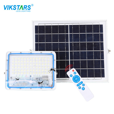 Field Camping LED Solar Flood Lights Saklar Otomatis Tahan Air Luar Ruangan