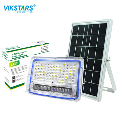 IP65 LED Solar Flood Light 60 Derajat Sudut Balok Tahan 3 Hari Hujan Pencahayaan Halaman