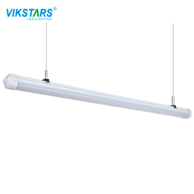 1200mm Pendant Suspended LED Linear Light Ceiling 12PCS ROHS Grey Housing