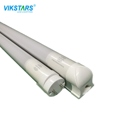 SMD2835 CRI80 T8 Lampu Tabung LED Cerdas Dengan Sensor PIR 120lm / W Super Terang