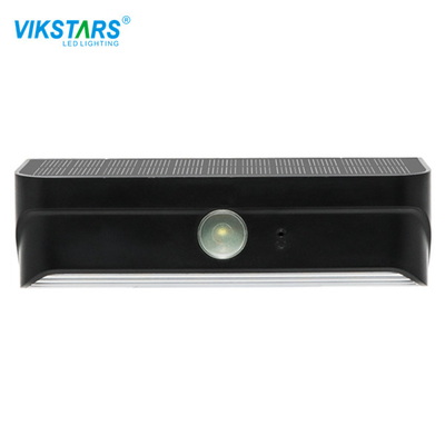 Sensor Inframerah Lampu Taman Tenaga Surya Lampu Dinding Tenaga Surya Luar Ruangan 1W 2W